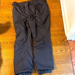 Columbia Men’s Black Ride On Snow Pants XXL - Black